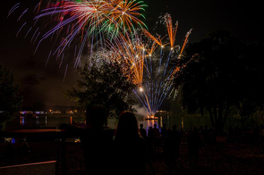 Fireworks Over The Quarry