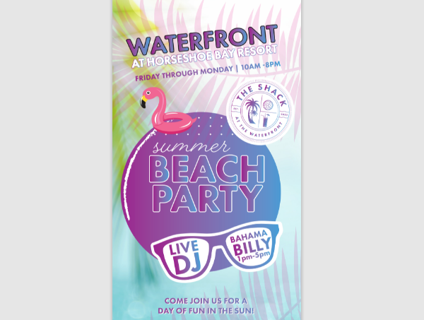 Waterfront Beach Party