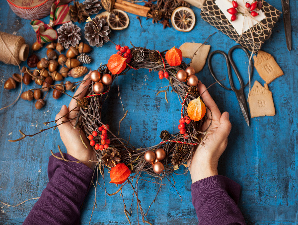 Fall Y’all Decorative Wreath