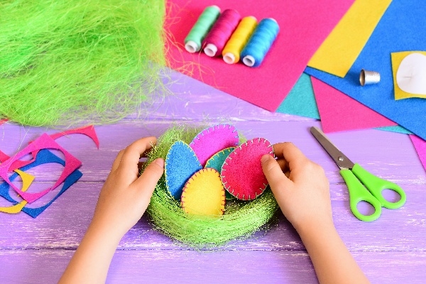 Easter Basket Decorating