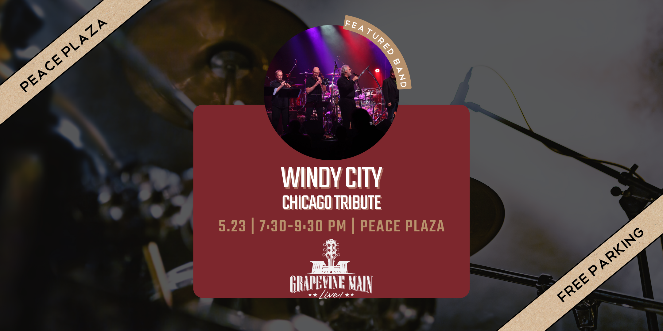 Grapevine Main LIVE! | Windy City Chicago Tribute