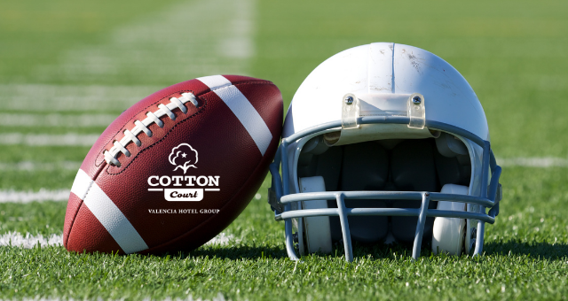 football and helmet