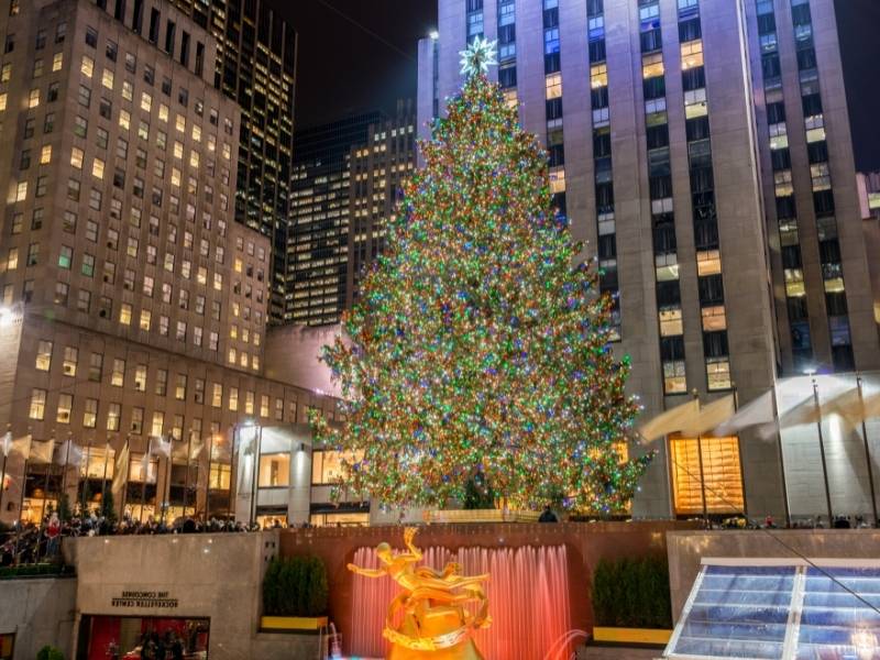 Rockefeller Center Christmas Tree Lighting Ceremony